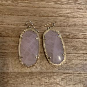 Kendra Scott Pink Danielle Earrings
